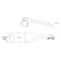 SpeedyMoto TALL BOY Clip-ons with Riser