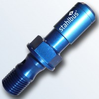 Stahlbus Banjo Bolt Bleeder Valve With Cap - Aluminum Stahlbus Banjo Bolt Bleeder Valve With Cap - Aluminum