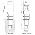 Stahlbus Bleeder Valve - Conical Sealing Titanium (Standard) Stahlbus Bleeder Valve - Conical Sealing Titanium (Standard)