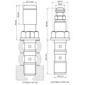 Stahlbus Banjo Bolt Bleeder Valve With Cap - Aluminum Stahlbus Banjo Bolt Bleeder Valve With Cap - Aluminum