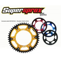 Supersprox Stealth CUSTOM Rear Sprocket for Motorcycles with Dual Sided Swingarm - OE and Aftermarket wheels
