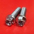 TPO Titanium Rear Axle Pinch Bolts for Ducati's with large hubs