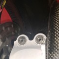 TPO Titanium Rear Axle Pinch Bolts for Ducati's with small hub Axle