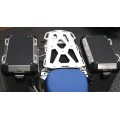 TechSpec Pannier Guards for the BMW R 1200 GSA (14+) Left - 44Itr, and Right - 36Itr Snake Skin