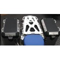 TechSpec Pannier Lid Guards for the BMW R 1200 (14+) Combo Pkg, Right, Left and Tail Set Snake Skin