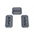 TechSpec Pannier Lid Guards for the BMW R 1200 / 1250 GS Adventure (GSA) (14-24) Combo Pkg, Right, Left and Tail Set - Gray / Black TechSpec Pannier Lid Guards for the BMW R 1200 / 1250 GS Adventure (GSA) (14-24) Combo Pkg, Right, Left and Tail Set - Gray / Black