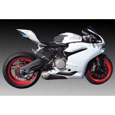 TechSpec Tank Extender and Tank Grip Pads for the Ducati Panigale V2 / 1299 / 1199 / 959 / 899
