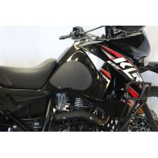 TechSpec Tank Grip Pads for the Kawasaki KLR 650 (98+) Snake Skin Grips
