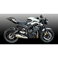 TechSpec Tank Grip Pads - DESIGN 2 for the Triumph Street Triple 765 / RS (2024+)
