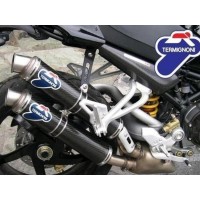 Termignoni Dual Carbon Fiber Slip-on Exhaust for Ducati Monster S2R / S4R / S4RS / S4RT (Formally Ducati Performance 996025704B, 96103402B) Termignoni Dual Carbon Fiber Slip-on Exhaust for Ducati Monster S2R / S4R / S4RS / S4RT (Formally Ducati Performance 996025704B, 96103402B)