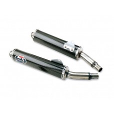 Termignoni Dual Carbon Fiber Slip-on Exhaust for Ducati Monster 620/695/750/800/900/1000/S4 (Formally Ducati Performance 96007700B)