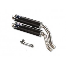 Termignoni Dual Carbon Fiber Slip-on Exhaust for Ducati Monster S4RS / S4RT (Formally Ducati Performance 96027006BC)
