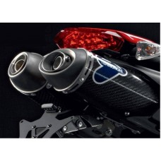 Termignoni Carbon Fiber Slip-on Exhaust for Ducati Hypermotard 1100 / 796 (Formally Ducati Performance part number 96451208B)