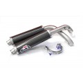 Termignoni Carbon Fiber Slip-ons (45mm dia) for Ducati 998 / 996 / 916 / 748 - (Formally Ducati Performance 96103402B)