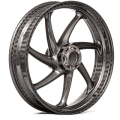 Thyssenkrupp Style 1 Braided Carbon Fiber Wheels for the Ducati Panigale V4 / V2 / 1199 / 1299 and Streetfighter V4