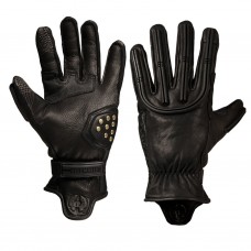 VELOMACCHI SPEEDWAY GLOVES - BLACK / BLACK