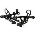 WOODCRAFT Yamaha R6 (2017+) Complete Rear Set Kit GP Shift BLACK - WILL ALSO FIT 2006-16 MODELS WOODCRAFT Yamaha R6 (2017+) Complete Rear Set Kit GP Shift BLACK - WILL ALSO FIT 2006-16 MODELS