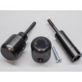 WOODCRAFT Kawasaki Ninja 650R / Z650 (2017+) Frame Slider Base Kit (pucks sold separately) WOODCRAFT Kawasaki Ninja 650R / Z650 (2017+) Frame Slider Base Kit (pucks sold separately)