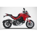 ZARD "SHORT" Slip-on Exhaust system for Ducati Multistrada 1260
