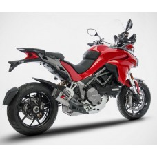 ZARD "SHORT" Slip-on Exhaust system for Ducati Multistrada 1260