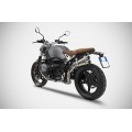 ZARD Stainless Limited Edition High Mount Slip-on Exhaust for the BMW R NineT Scrambler (16-20) ZARD Stainless Limited Edition High Mount Slip-on Exhaust for the BMW R NineT Scrambler (16-20)