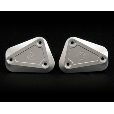 Motocorse Billet Front Brake and Clutch Reservoir Covers for Ducati Multistrada 1100 / 1000, GT1000,  Streetfighter 1098 / 848 and ST3 / ST4