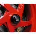 Motocorse Titanium and Delrin Rear axle Slider for Ducati's with Small Single sided Hub