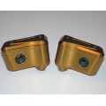 Motocorse Billet Aluminum Reservoirs For Brembo OE Semi Radial Master Cylinders Brake and Clutch