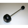 Motocorse Titanium and Delrin Rear axle Slider for Ducati's with Small Single sided Hub