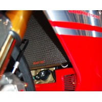 Motocorse Titanium Radiator and Oil Cooler Guards for the Ducati 1198/1098/848