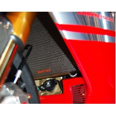 Motocorse Titanium Radiator and Oil Cooler Guards for the Ducati 1198/1098/848 Motocorse Titanium Radiator and Oil Cooler Guards for the Ducati 1198/1098/848