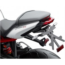 Rizoma License Plate Support 'Fox' For the Triumph Daytona 675/R  Street Triple/R