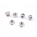Motocorse set of 6 Titanium Rear Hub Flange (Sprocket Carrier) nuts for Ducati