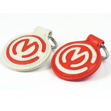 MOTOCORSE Official Leather Key Chain (Fob/Ring)