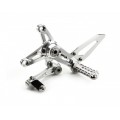 Motocorse Billet Rearsets with Titanium for MV F3 Brutale 675/800 and Dragster 800 Motocorse Billet Rearsets with Titanium for MV F3 Brutale 675/800 and Dragster 800