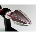 Motocorse SYENCRO billet homologated led blinkers pair with integrated resistors