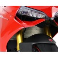 Motocorse Titanium Upper and Lower Radiator Protectors Ducati 1299/1199/959/899 Motocorse Titanium Upper and Lower Radiator Protectors Ducati 1299/1199/959/899