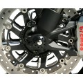 Motocorse Titanium and Delrin Front axle Slider for Ducati Panigale and Diavel Motocorse Titanium and Delrin Front axle Slider for Ducati Panigale and Diavel
