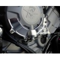 Motocorse Billet Aluminum Clutch Cover W/ Cable Bracket and Titanium Hardware for MV 3 cylinder Models