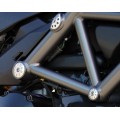 Motocorse Aluminum Frame plugs for the Ducati 2010-2014 Ducati Multistrada 1200