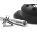 Motocorse Titanium and Delrin Rear axle Slider for Large Rear Hub Ducati's Motocorse Titanium and Delrin Rear axle Slider for Large Rear Hub Ducati's