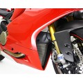 Motocorse Titanium Upper and Lower Radiator Protectors Ducati 1299/1199/959/899 Motocorse Titanium Upper and Lower Radiator Protectors Ducati 1299/1199/959/899