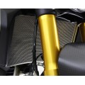 MotoCorse Titanium Water Radiator And oil Cooler Guards for the Ducati Monster 1200 & 2017+ Supersport