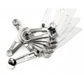 Motocorse Billet Rearsets with Titanium for MV F3 Brutale 675/800 and Dragster 800 Motocorse Billet Rearsets with Titanium for MV F3 Brutale 675/800 and Dragster 800