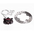 Motocorse 220mm Rear Brake Disc Kit With Brembo 84mm Caliper and Support For MV Agusta Models Motocorse 220mm Rear Brake Disc Kit With Brembo 84mm Caliper and Support For MV Agusta Models
