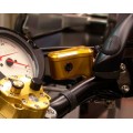Motocorse Billet Aluminum Reservoir For Brembo OE Semi Radial Brake Master Cylinders