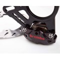 Motocorse 220mm Rear Brake Disc Kit With Brembo 84mm Caliper and Support For MV Agusta Models Motocorse 220mm Rear Brake Disc Kit With Brembo 84mm Caliper and Support For MV Agusta Models