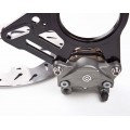 Motocorse 220mm Rear Brake Disc Kit With Brembo 84mm Caliper and Support For MV Agusta Models Motocorse 220mm Rear Brake Disc Kit With Brembo 84mm Caliper and Support For MV Agusta Models