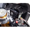 Motocorse Billet Aluminum Reservoirs For Brembo RCS Corsa Corta Master Cylinders Brake and Clutch