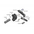 WOODCRAFT GP Shift Eccentric Rearset Kit W/Pedals for Kawasaki Z125 Pro WOODCRAFT GP Shift Eccentric Rearset Kit W/Pedals for Kawasaki Z125 Pro